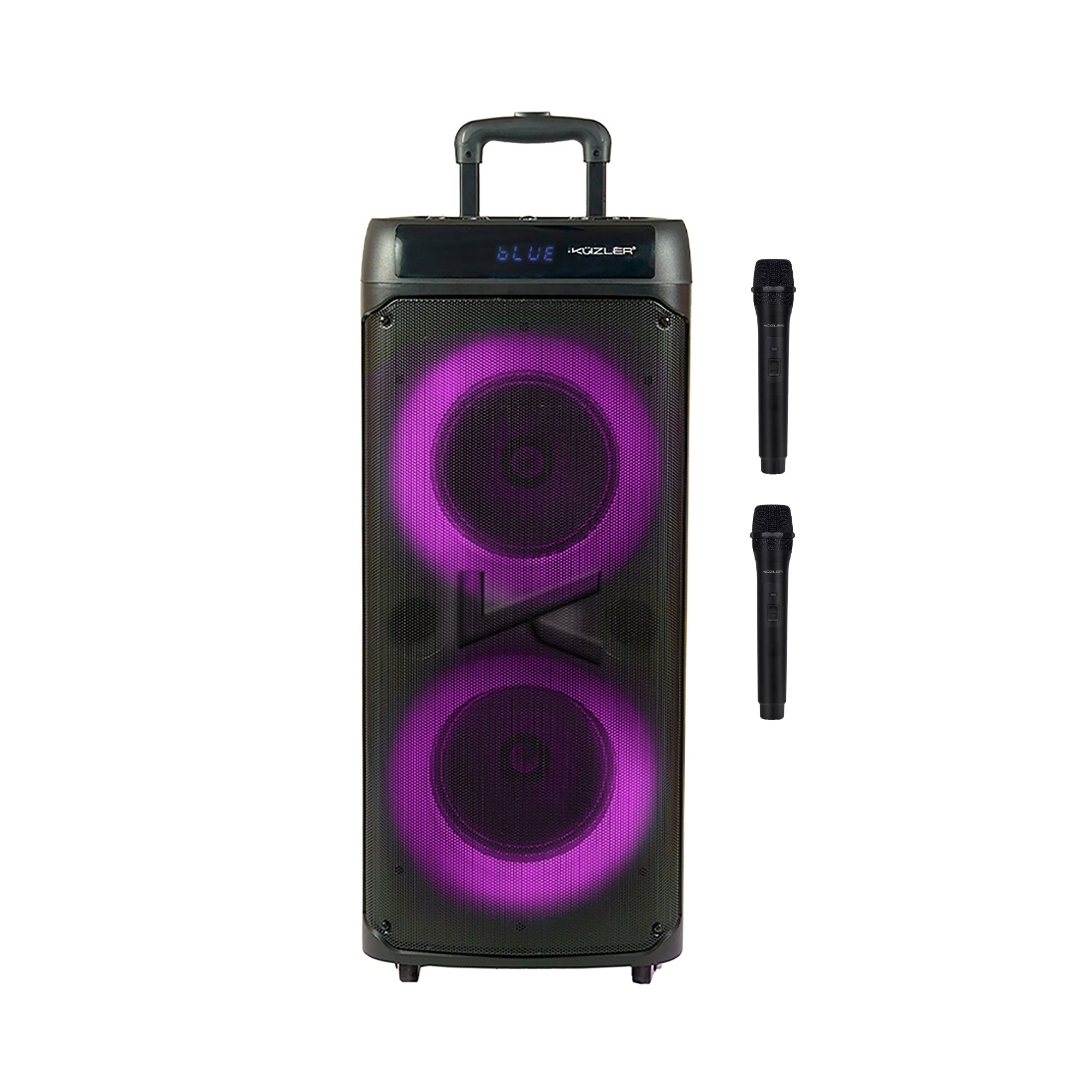 Parlante KUZLER Karaoke con Micrófono Incluido 1400W ROCKBOX-1