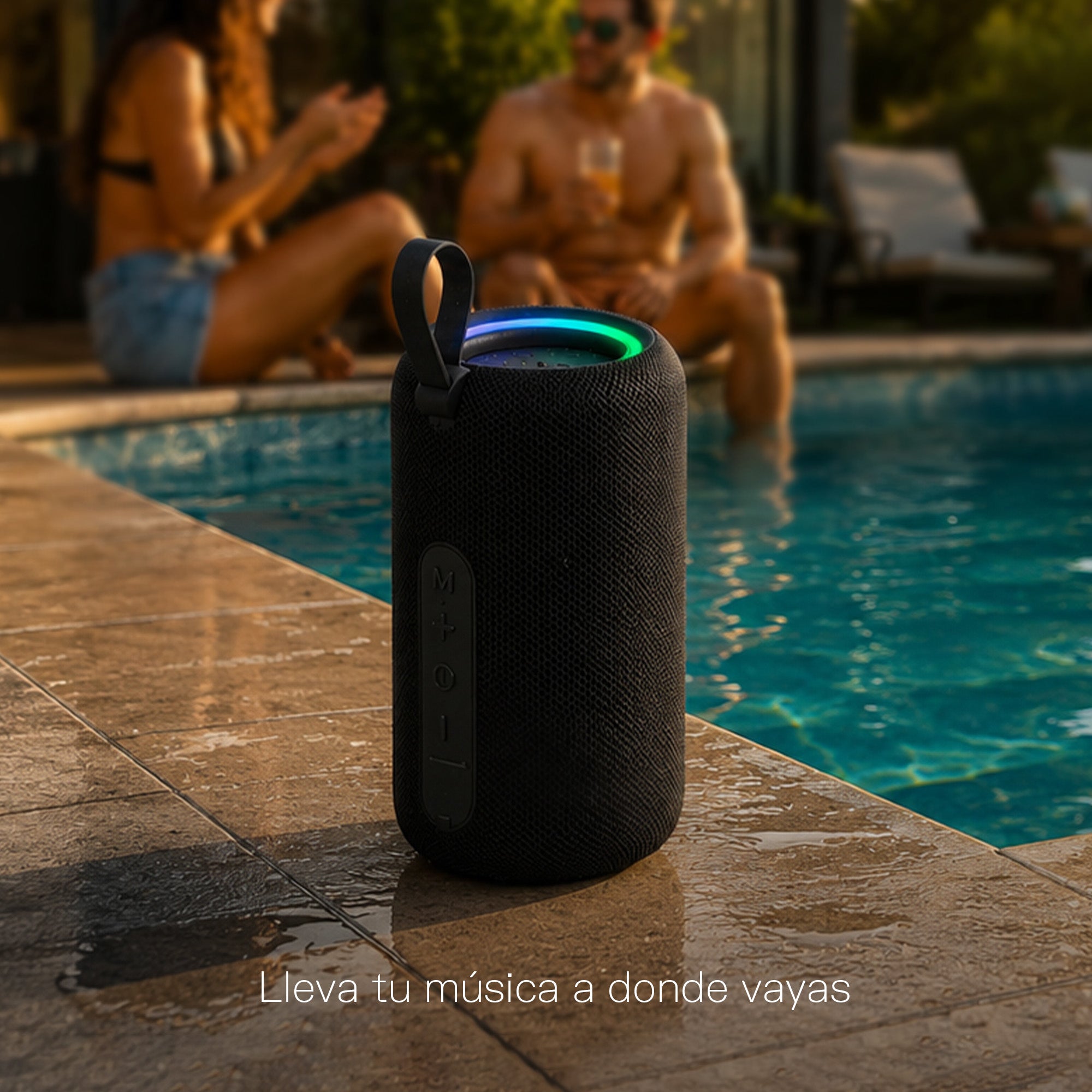 Parlante Bluetooth ECHOBOOM-L1 400W con Luces RGB