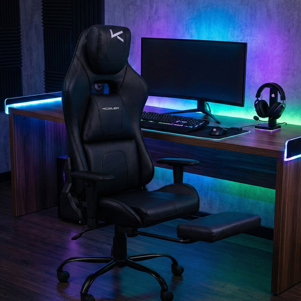 DRAKTAR2 -N – Silla Gamer Premium 180° · Base Metálica · Brazos 3D · 150 kg