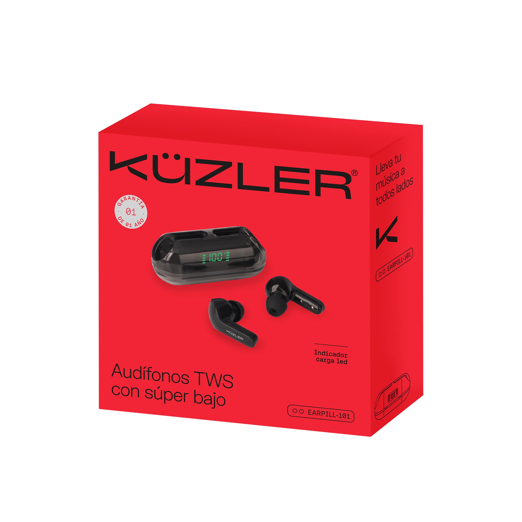 Audífonos TWS Touch control 30 horas EARPILL-101