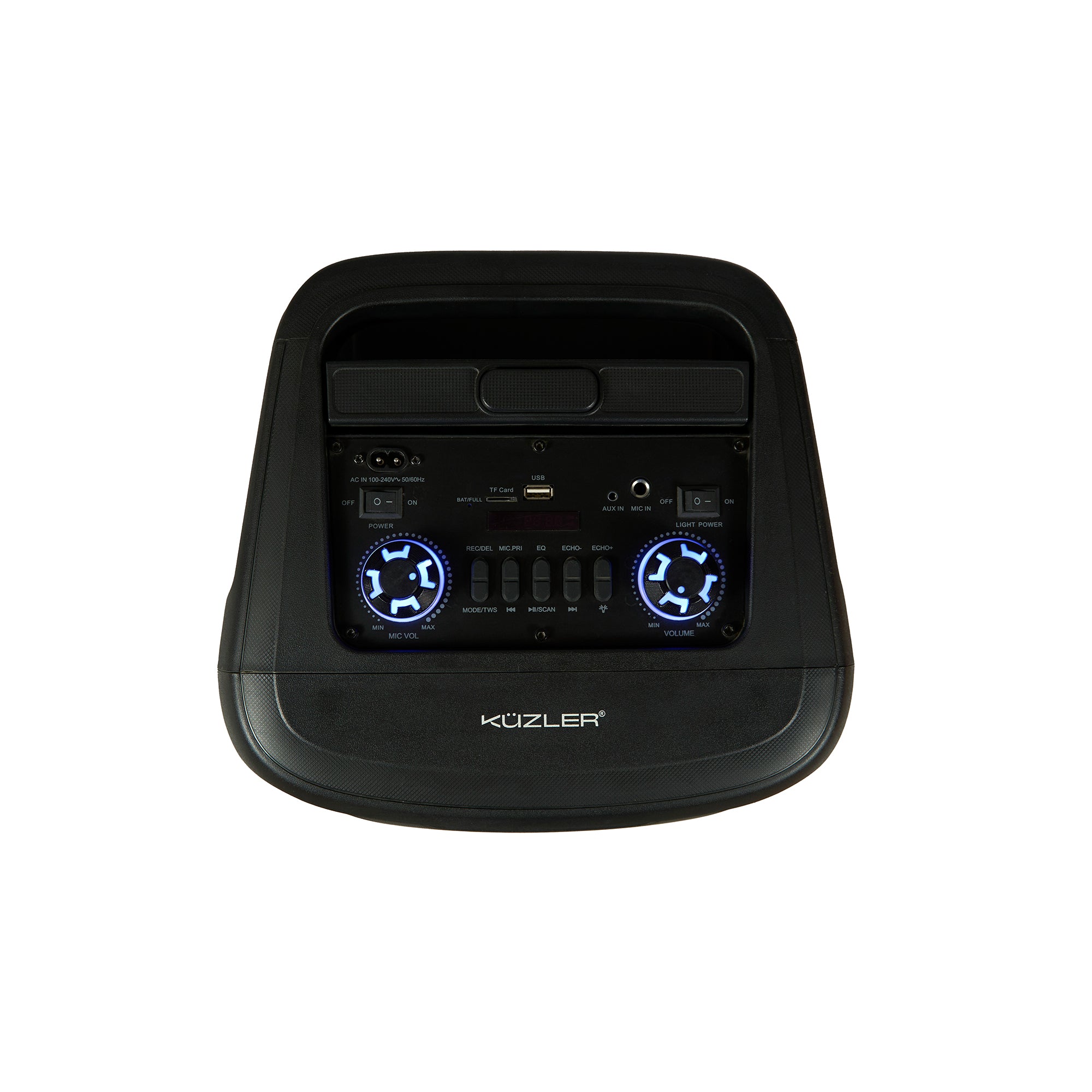 Parlante Karaoke 8 horas 800W Asa retráctil ERWIN-101