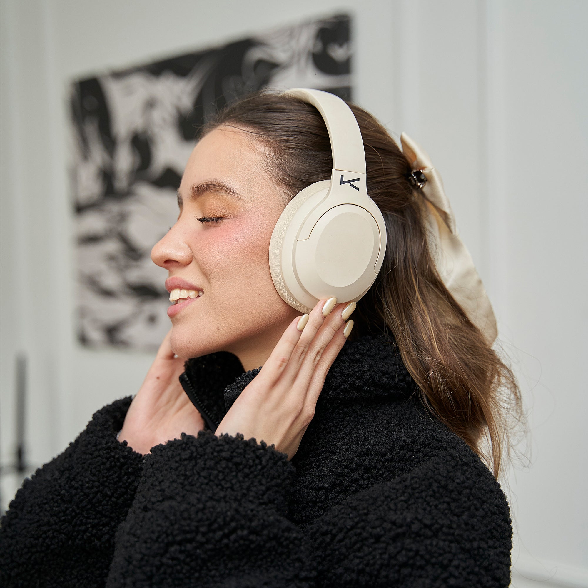 Audífono Overear Cancelación ruido activo 32 Horas GEOFF-101B