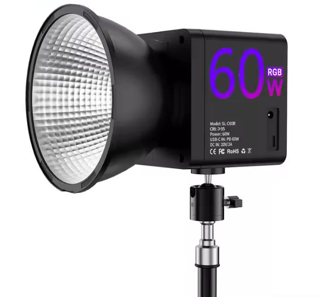 LUZ LED RGB COB 60 Watts