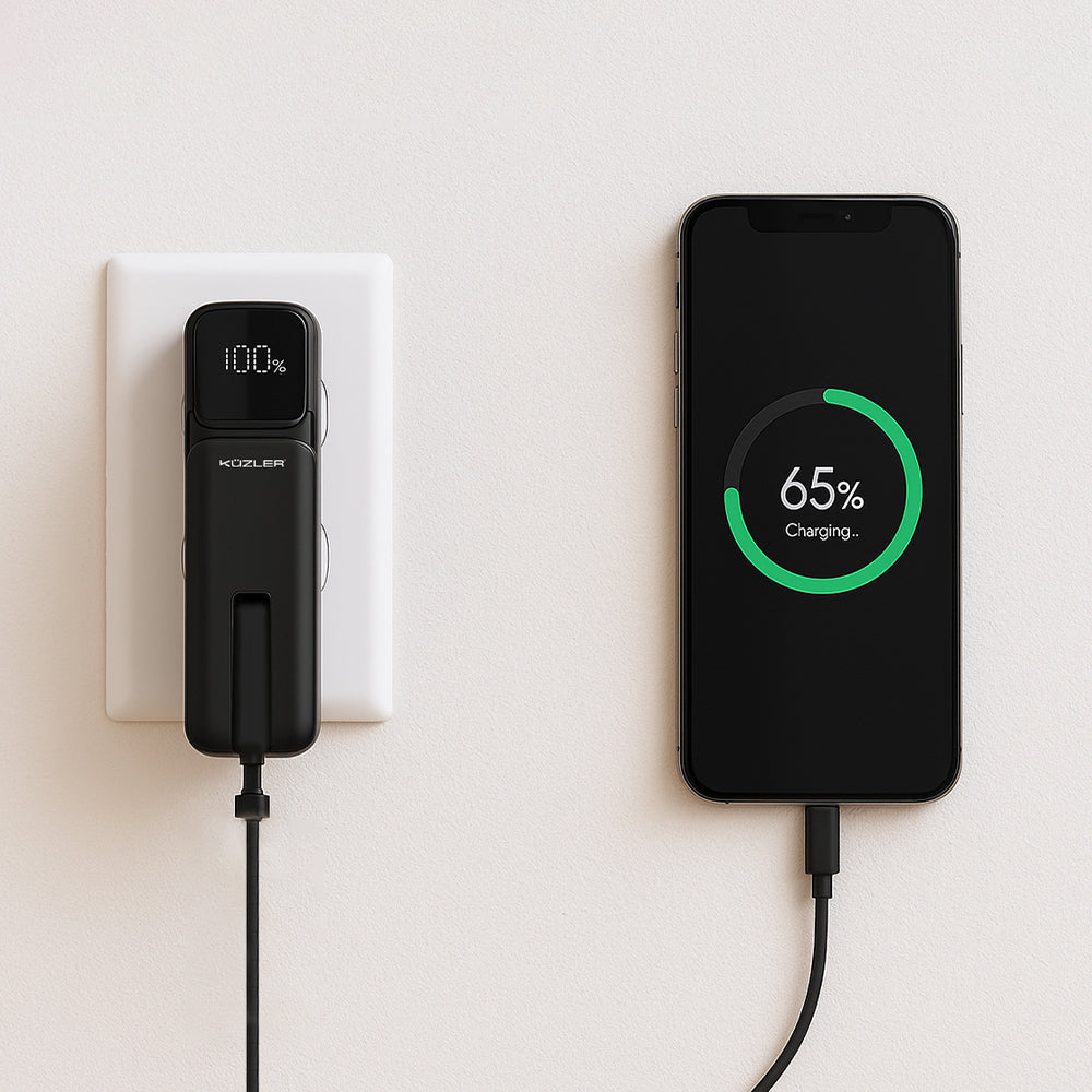 POWERBANK CARGA INALAMBRICA 5000MAH 22.5W LITRYQ-101