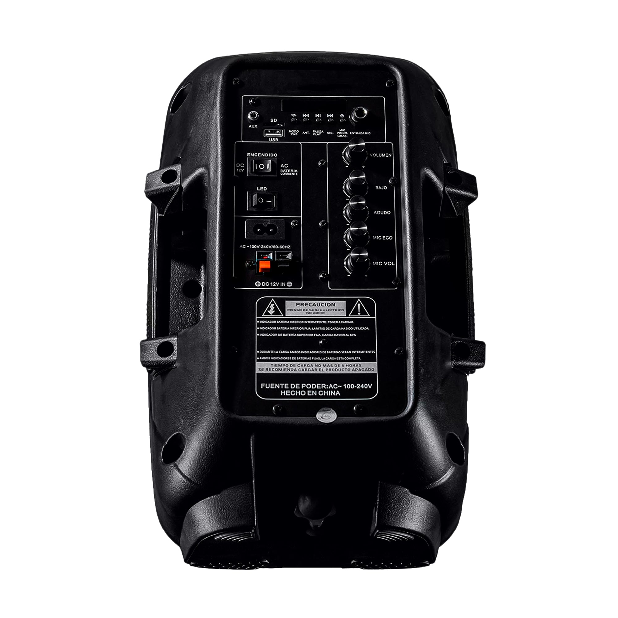 Parlante Karaoke 6 horas 400W AL-102