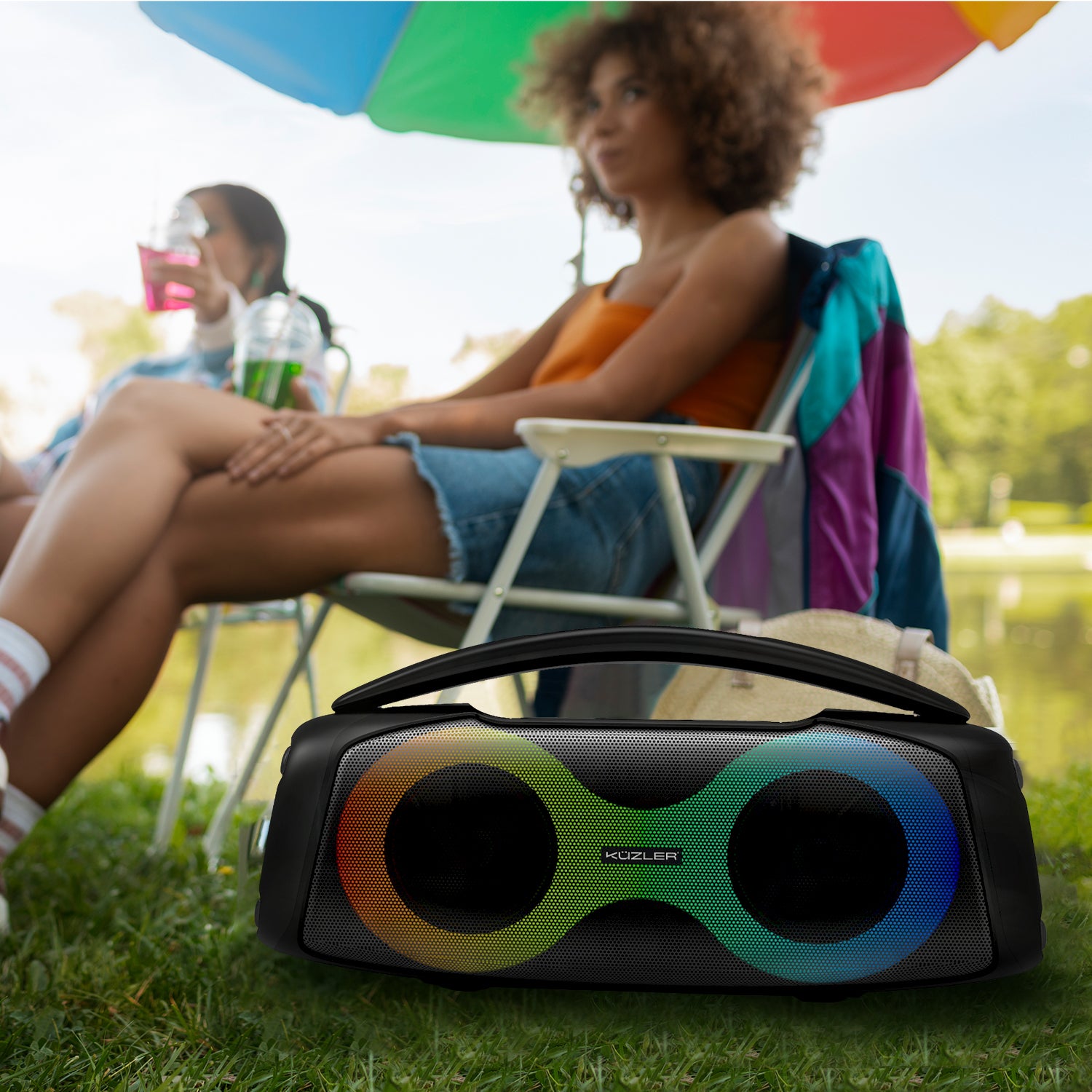 Parlante Bluetooth 20 horas 2000W PARTYBEAT-1