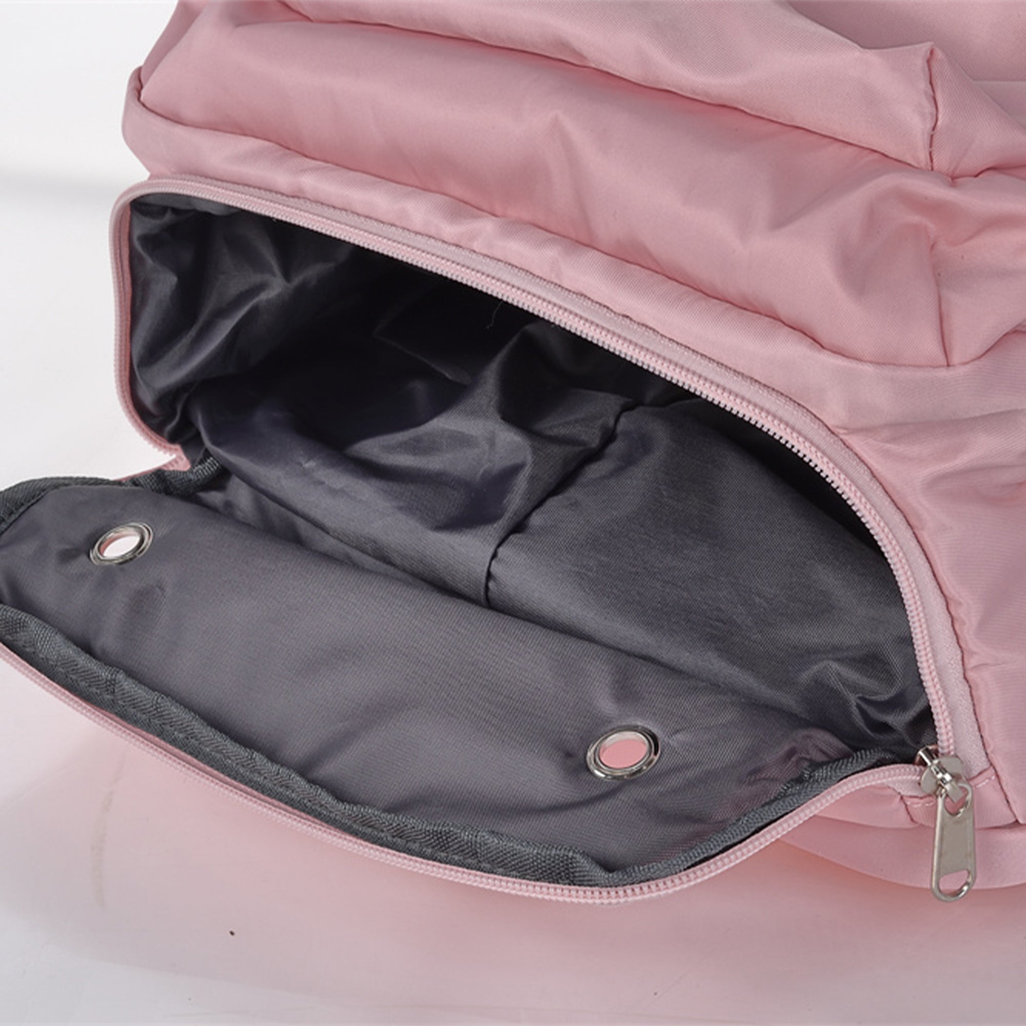 Mochila de viaje deportiva cabinera grande espaciosa rosada Kuzler