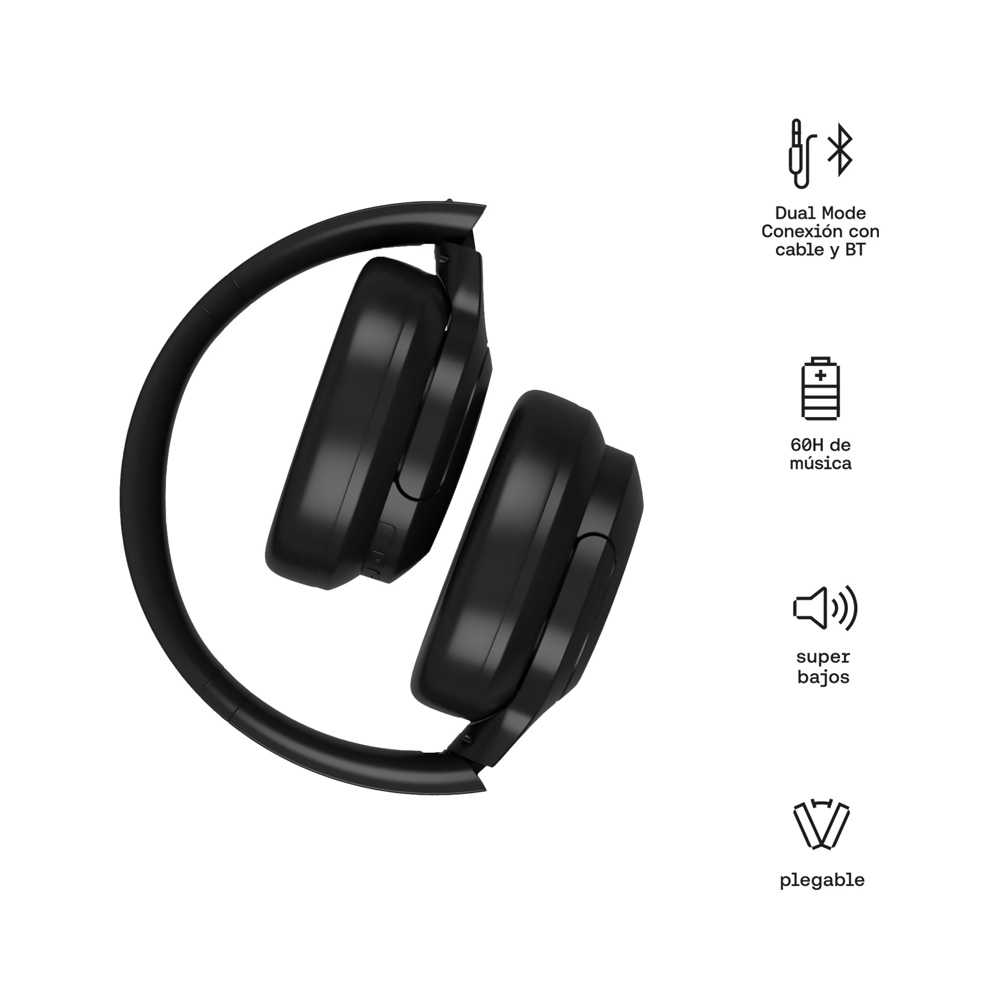 Audífono Cancelación ruido activo 60 Horas SOULBEAT-N1