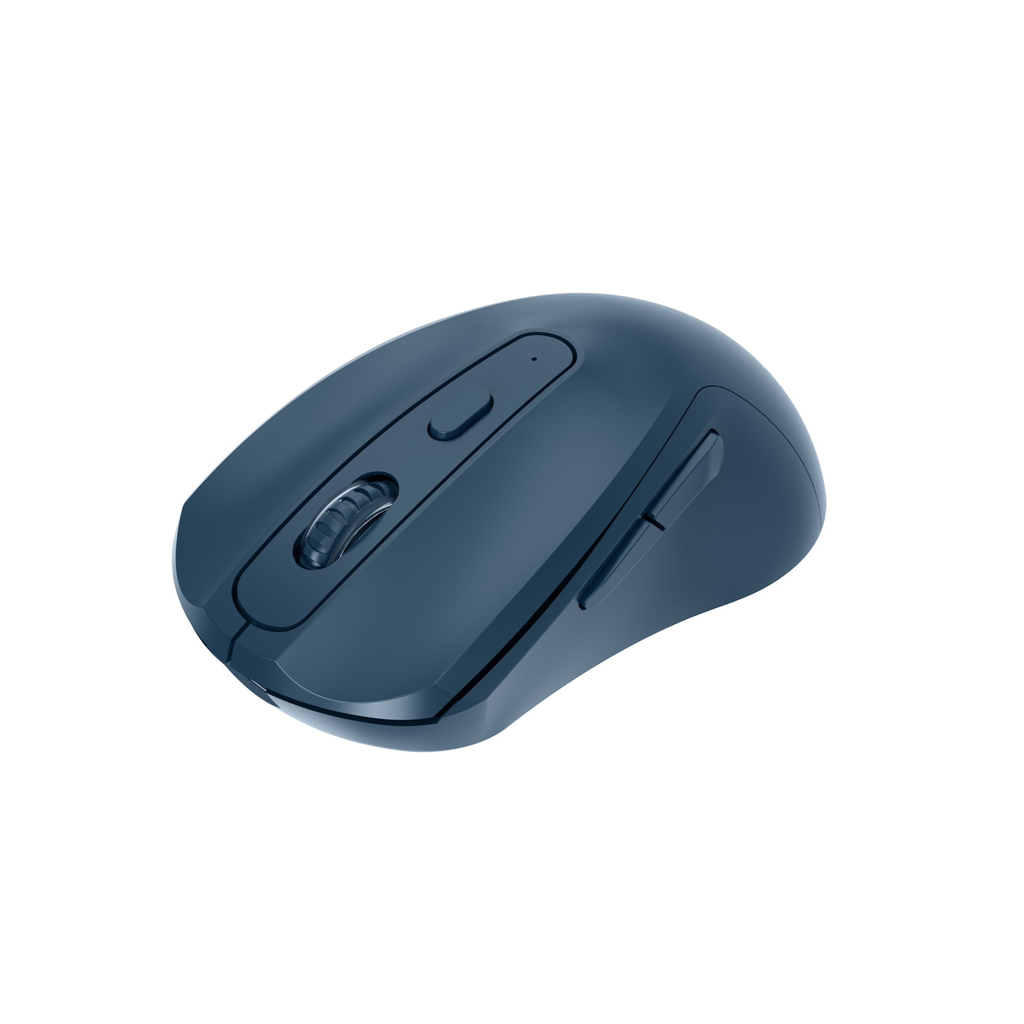 Mouse Azul ergonómico recargable Bluetooth USB silencioso Kuzler FONZ-101A