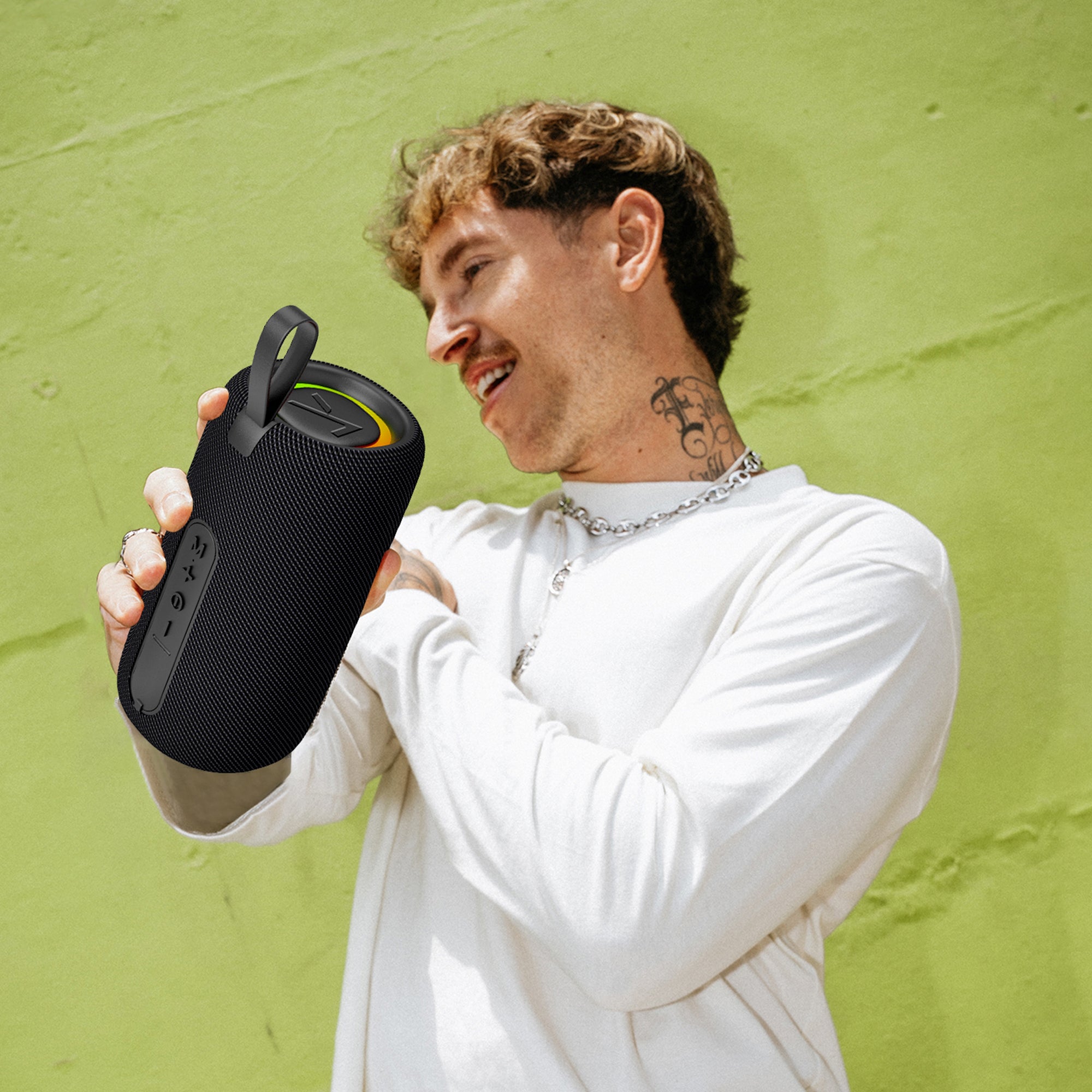 Parlante Bluetooth ECHOBOOM-M1 300W con Luces RGB