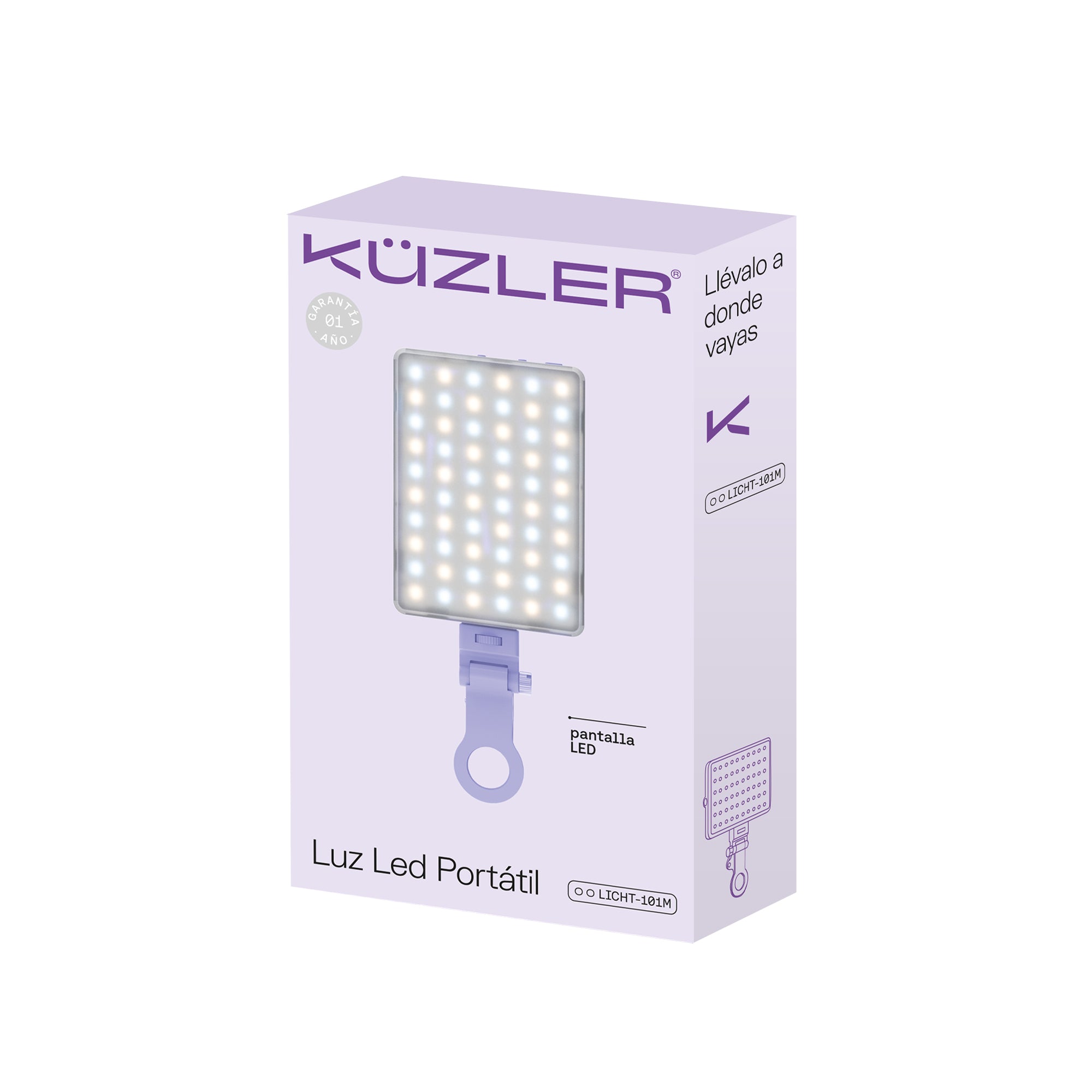 Luz Led Selfie Para Celular Alta Potencia Kuzler Licht-101M