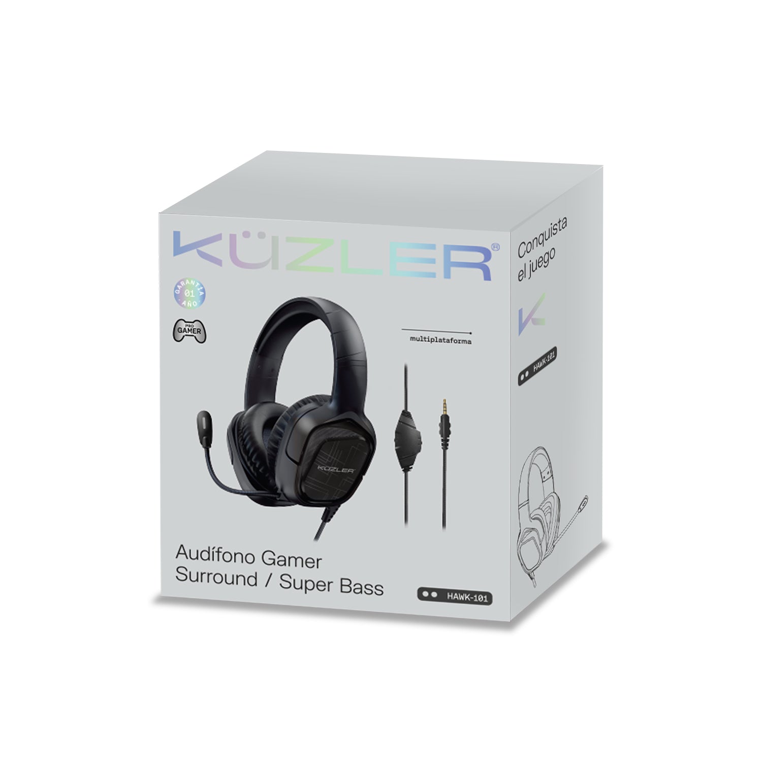 Audífono Gamer Multiplataforma de alta calidad HAWK-101
