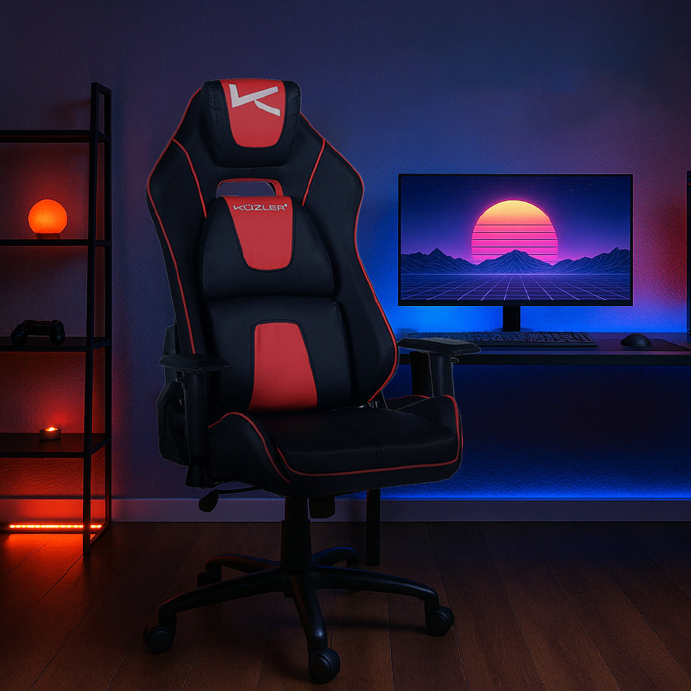 DRAKTAR -RN – Silla Gamer Premium 180° · Base Metálica · Brazos 3D · 150 kg
