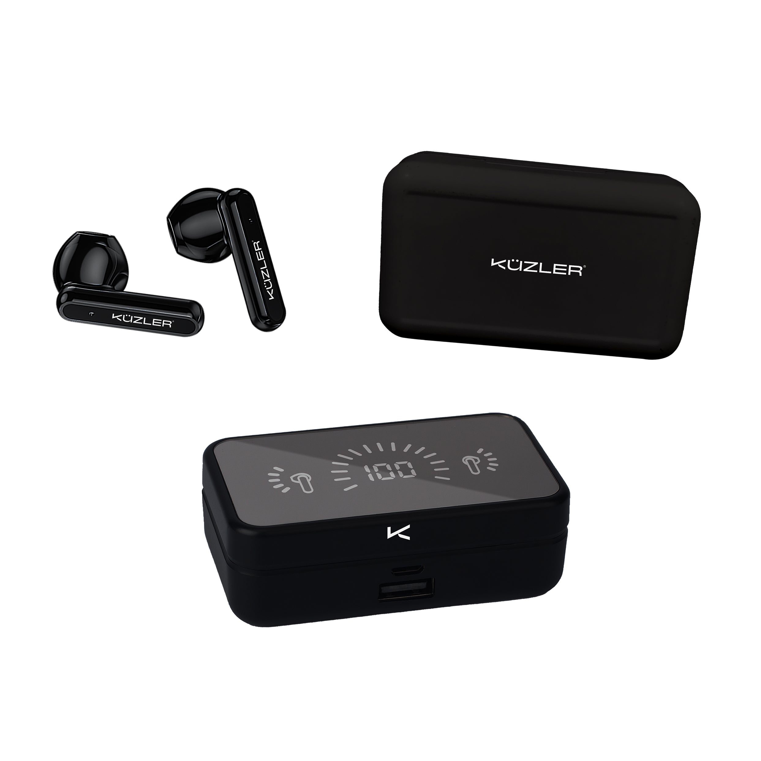 Audífonos Bluetooth Premium 100 horas de música Puretune-101 Kuzler