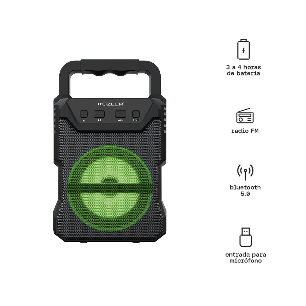 Parlante Bluetooth 4 Horas 100W DERK-101