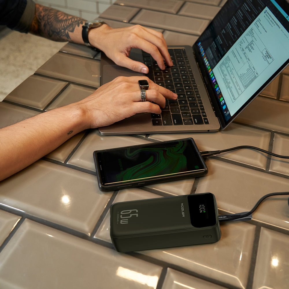 POWERBANK LAPTOP CARGA ULTRA RÁPIDA 20000MAH 65W VELIOX-101